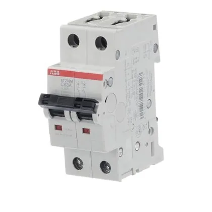ABB ST202M-C63 — 2-Pole MCB (DIN Rail) (image 3)