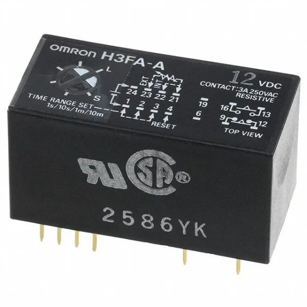 Omron H3FA-SA12/24 VDC — Electronic Timers & Counters (image 2)
