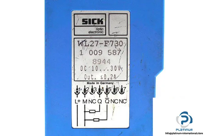 SICK WL27-F730 — Photoelectric Sensors (image 5)