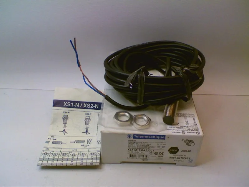 Schneider Electric XS1-M12MA230-L1 — Proximity Sensors