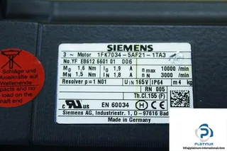Siemens 1FK7034-5AF21-1TA3 — Servo Motors