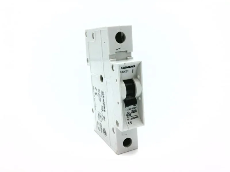 Siemens 5SX2106-8 — 1-Pole MCB (DIN Rail) (image 2)