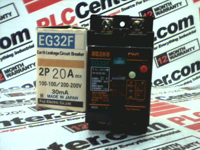 Fuji Electric EG32F-20A — Residual Current Breakers (RCCB/RCBO) (image 2)
