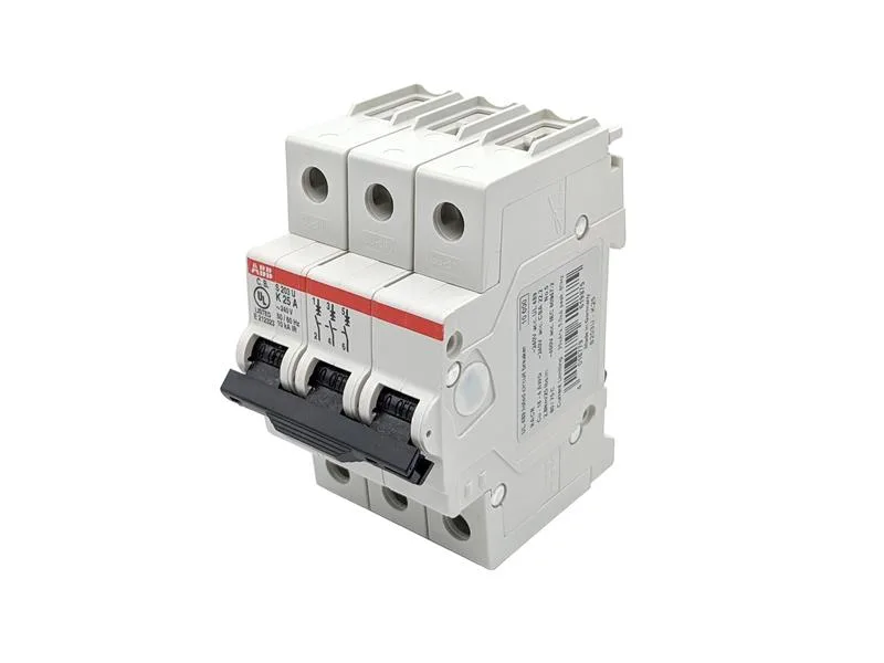ABB S203U-K25 — 3-Pole MCB (DIN Rail) (image 2)