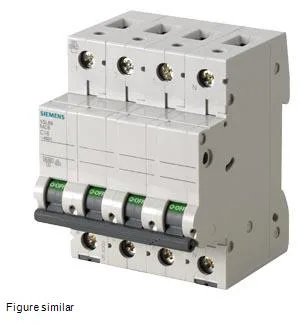 Siemens 5SL6632-7MB — 4-Pole MCB (DIN Rail)