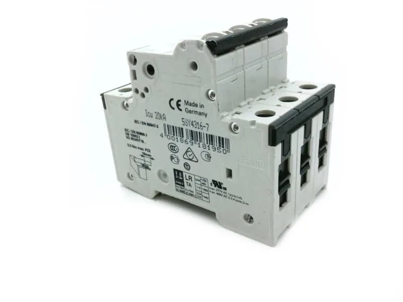 Siemens 5SY4316-7 — 3-Pole MCB (DIN Rail) (image 3)