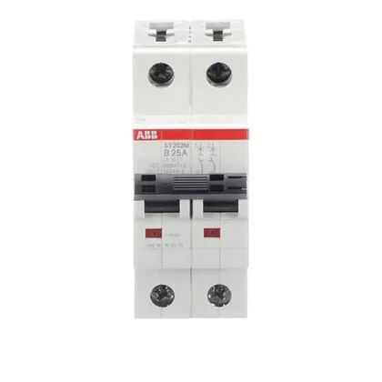 ABB ST202M-B25 — 2-Pole MCB (DIN Rail) (image 2)