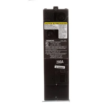 Siemens QS2200H — Molded Case Circuit Breakers (MCCB)