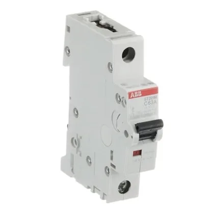 ABB ST201M-C63 — 1-Pole MCB (DIN Rail)