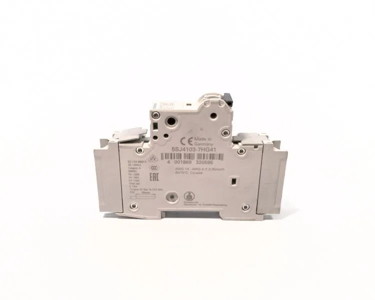 Siemens 5SJ4103-7HG41 — 1-Pole MCB (DIN Rail) (image 3)
