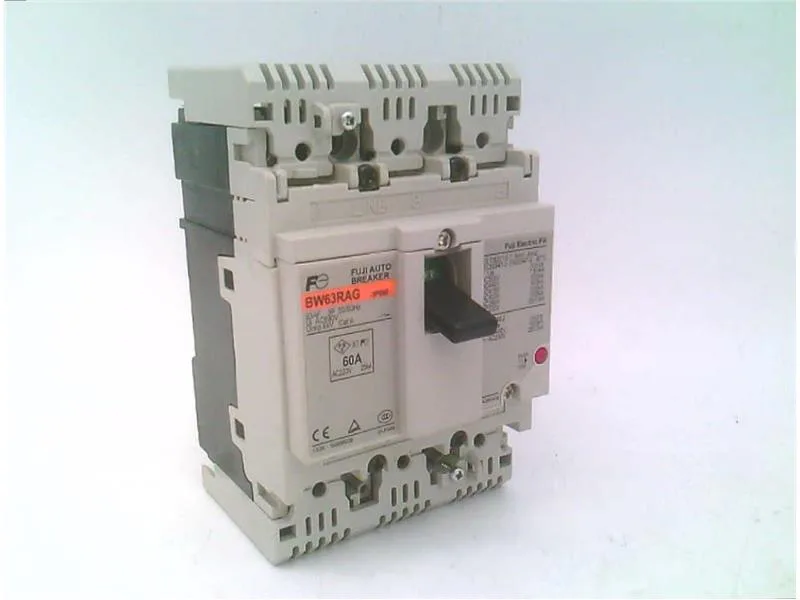 Fuji Electric BW63RAG-3P060 — Molded Case Circuit Breakers (MCCB)
