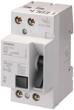Siemens 5SM3317-0 — Residual Current Breakers (RCCB/RCBO) (image 2)