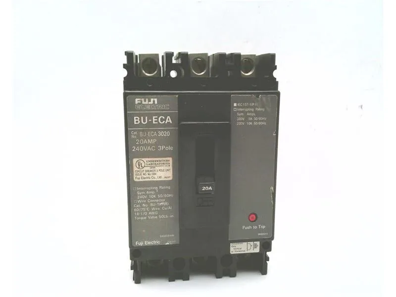 Fuji Electric BU-ECA-3020 — Miniature Circuit Breakers (MCB) (image 2)