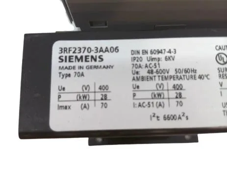 Siemens 3RF2370-3AA06 — Solid State Relays (image 3)