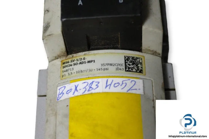 Festo MS6-SV-1/2-E-10V24-SO-AD1-MP1 — Air Preparation (FRL) (image 5)