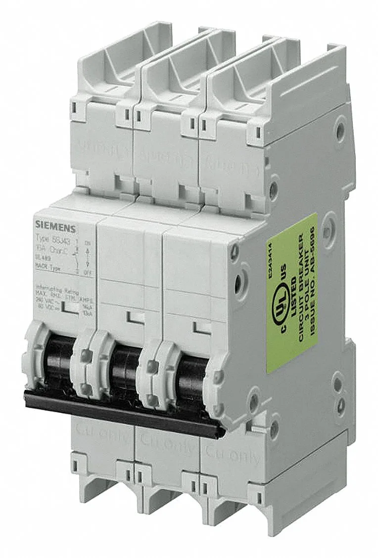 Siemens 5SJ4301-7HG41 — 3-Pole MCB (DIN Rail) (image 2)
