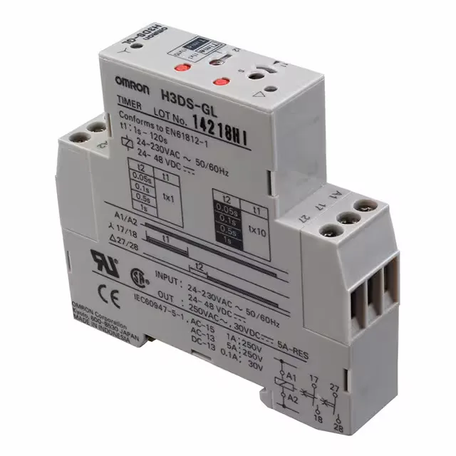 Omron H3DS-GL AC24-230/DC24-48 — Electronic Timers & Counters (image 2)