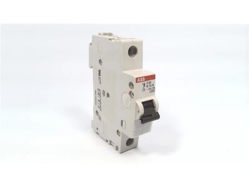 ABB S201-K15 — 1-Pole MCB (DIN Rail) (image 3)