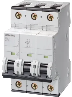 Siemens 5SY4304-7 — 3-Pole MCB (DIN Rail) (image 3)