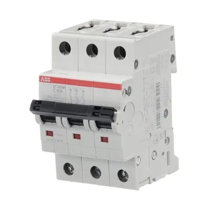 ABB ST203M-C16 — 3-Pole MCB (DIN Rail) (image 3)