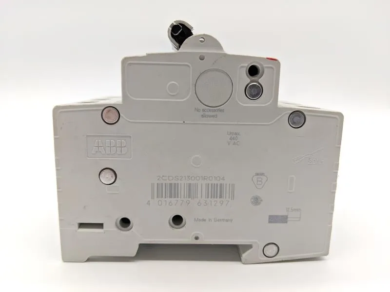 ABB 2CDS213001R0104 — Miniature Circuit Breakers (MCB) (image 3)