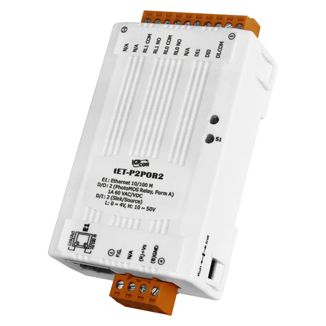 ICP DAS TET-P2POR2 — PLCs (Programmable Logic Controllers)