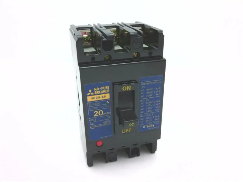 Mitsubishi Electric NF30-SS-3P-20A — Molded Case Circuit Breakers (MCCB) (image 2)