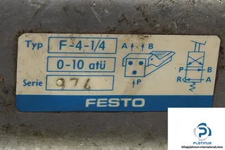 Festo F-4-1/4 — Solenoid & Directional Valves