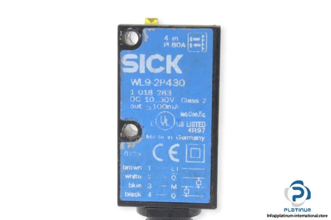 SICK WL9-2P430 — Photoelectric Sensors (image 3)