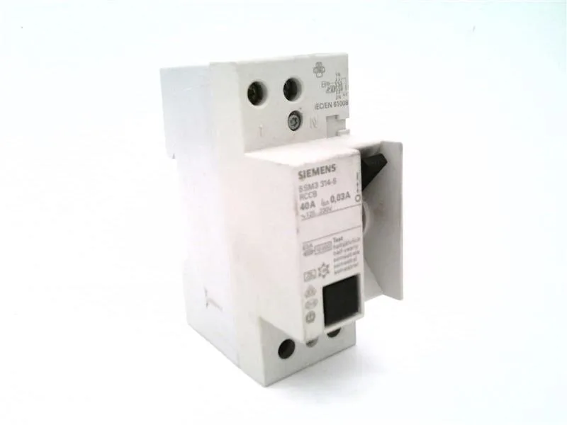 Siemens 5SM3314-6 — Residual Current Breakers (RCCB/RCBO)