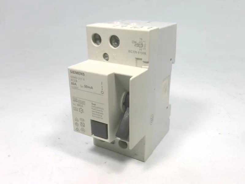 Siemens 5SM3317-6 — Residual Current Breakers (RCCB/RCBO)