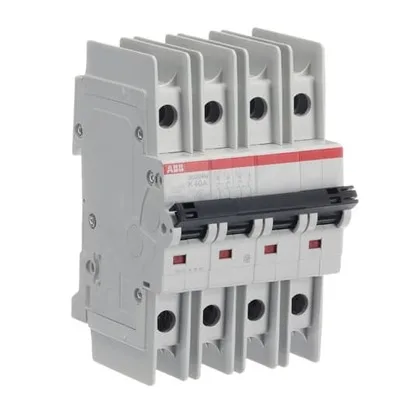 ABB SU204M-K40 — 4-Pole MCB (DIN Rail) (image 3)