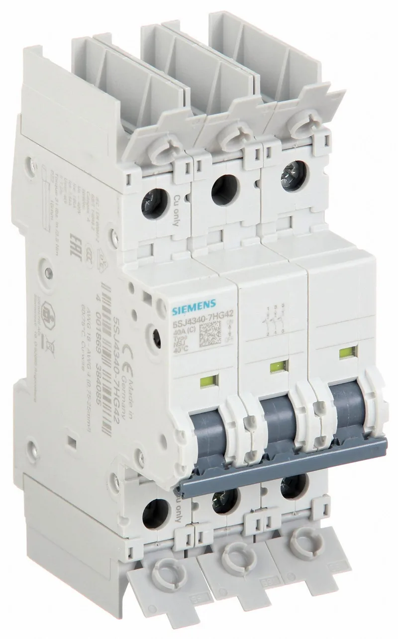 Siemens 5SJ4340-7HG42 — Miniature Circuit Breakers (MCB) (image 3)