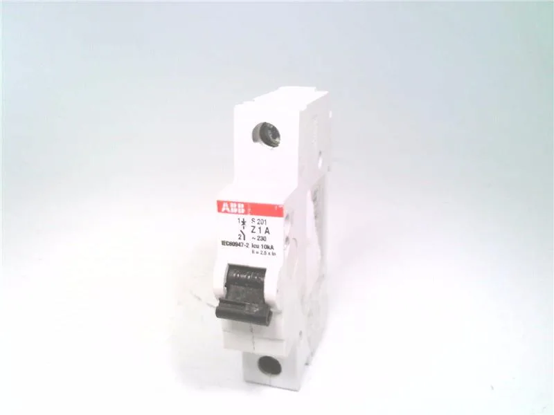 ABB S201-Z1 — 1-Pole MCB (DIN Rail) (image 4)