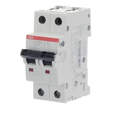 ABB ST202M-C20 — 2-Pole MCB (DIN Rail)