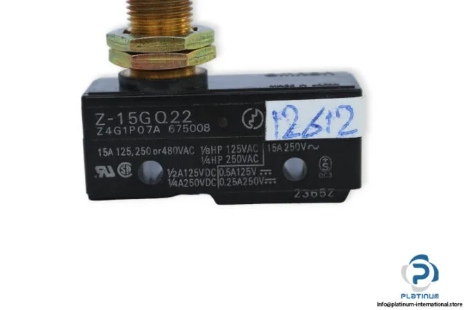 Omron Z15GQ22 — Limit Switches (image 4)