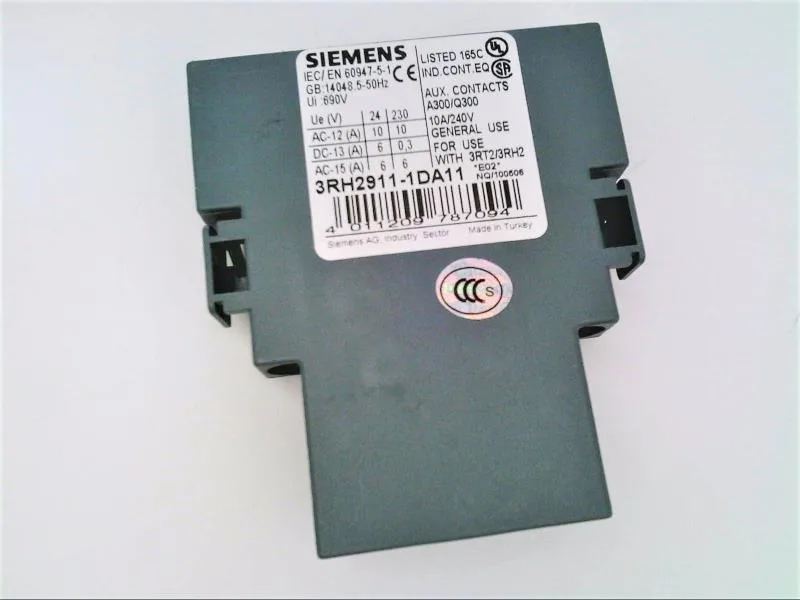Siemens 3RH2911-1DA11 — Contactors (image 2)