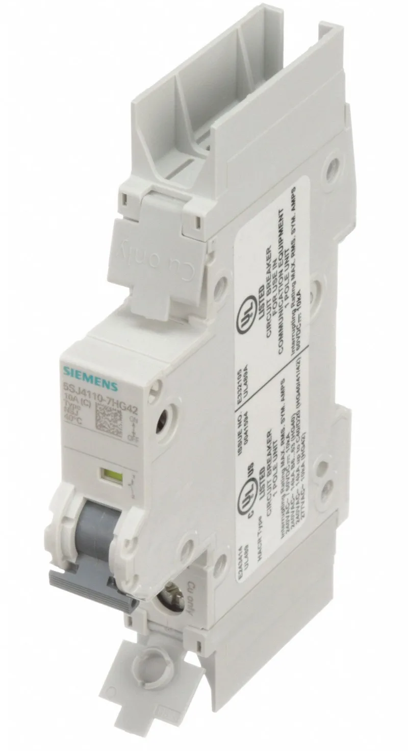 Siemens 5SJ4110-7HG42 — 1-Pole MCB (DIN Rail) (image 5)