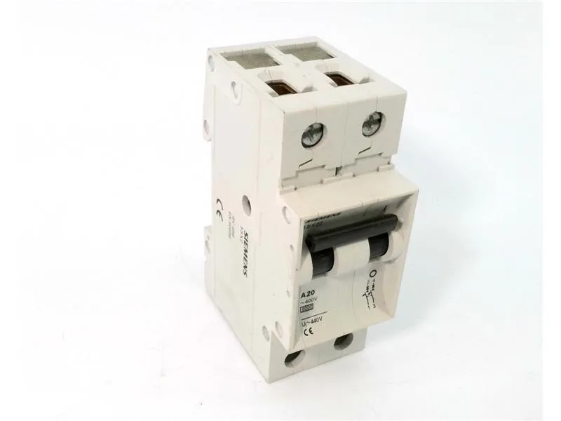 Siemens 5SX2220-5 — 2-Pole MCB (DIN Rail) (image 4)