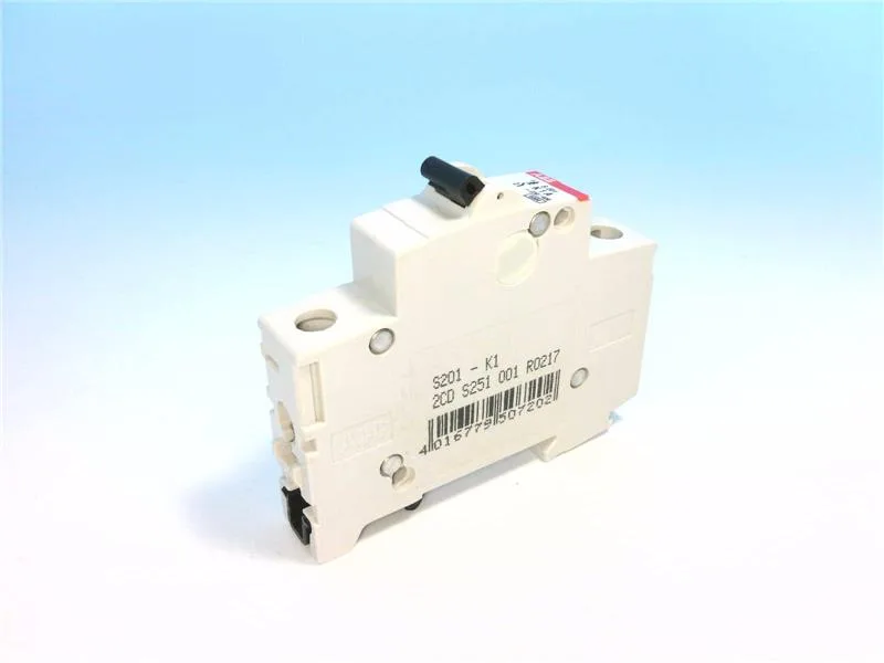 ABB S201-K1 — 1-Pole MCB (DIN Rail) (image 2)