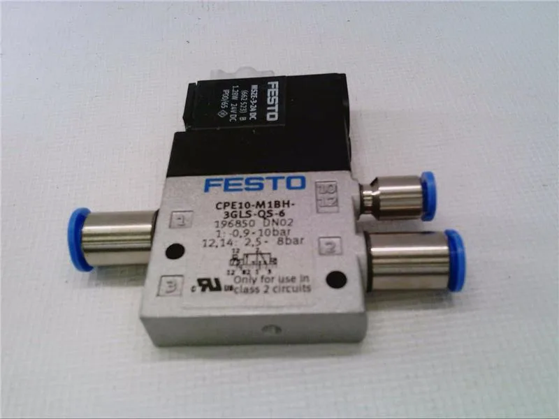 Festo CPE10-M1BH-3GLS-QS-6 — Solenoid & Directional Valves