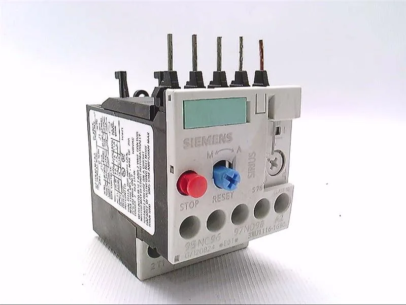 Siemens 3RU1116-1GB0 — Overload Relays
