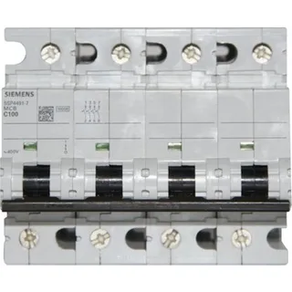 Siemens 5SP4491-7 — 4-Pole MCB (DIN Rail) (image 2)