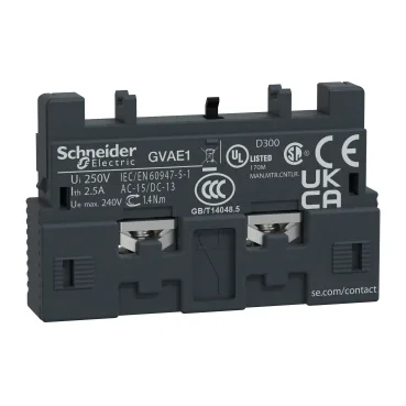 Schneider Electric GVAE1TQ — Auxiliary Contacts