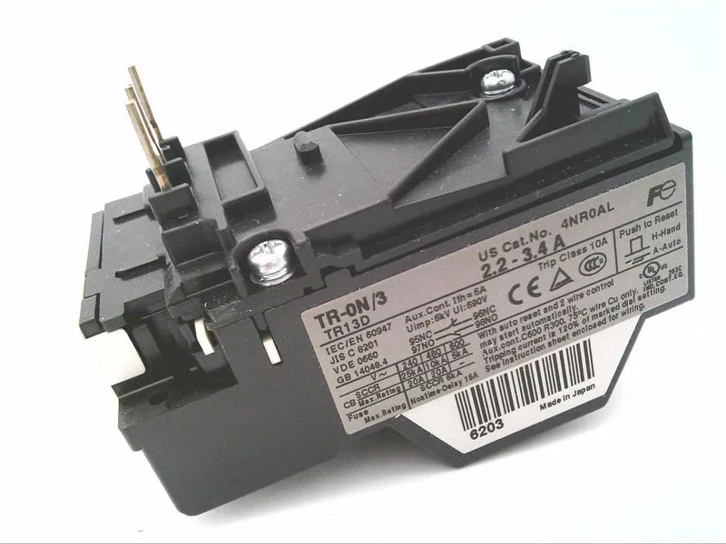 Fuji Electric TR-0N/3-2.2-3.4 — Overload Relays (image 2)