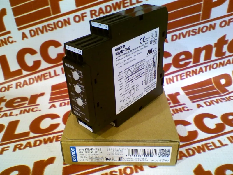 Omron K8AK-PM2 380/480VAC (image 3)