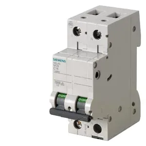 Siemens 5SL4550-6 — 1-Pole MCB (DIN Rail)