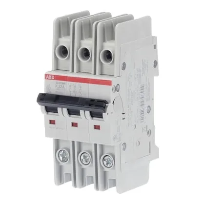 ABB SU203MR-K32 — 3-Pole MCB (DIN Rail) (image 3)