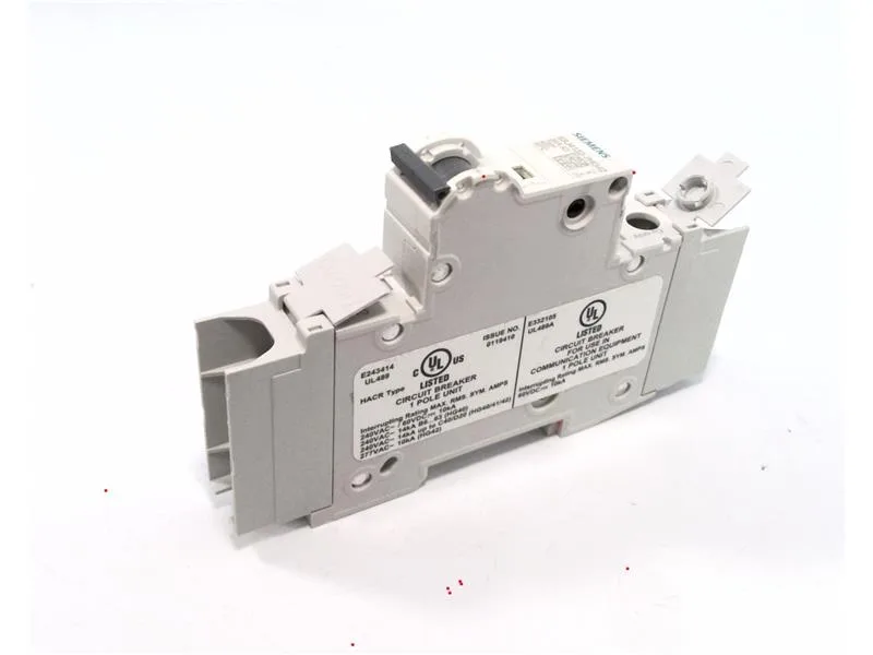 Siemens 5SJ4132-7HG42 — 1-Pole MCB (DIN Rail) (image 4)