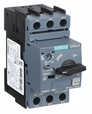 Siemens 3RV2011-1EA10 — Motor Protection Circuit Breakers (MPCB) (image 3)
